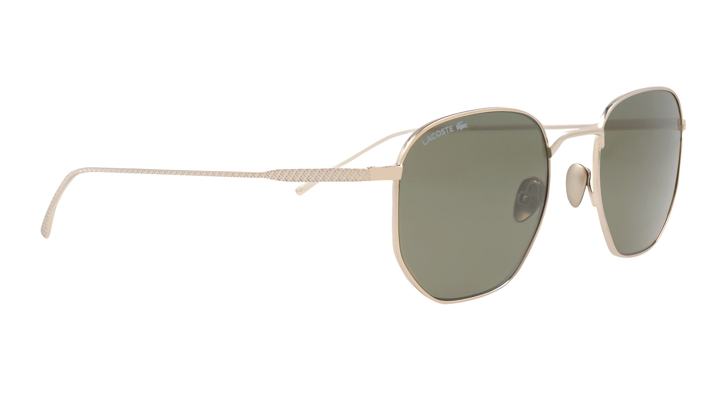 نظارة شمسية ماركة لاكوست L198S اللون C:757 ذهبي